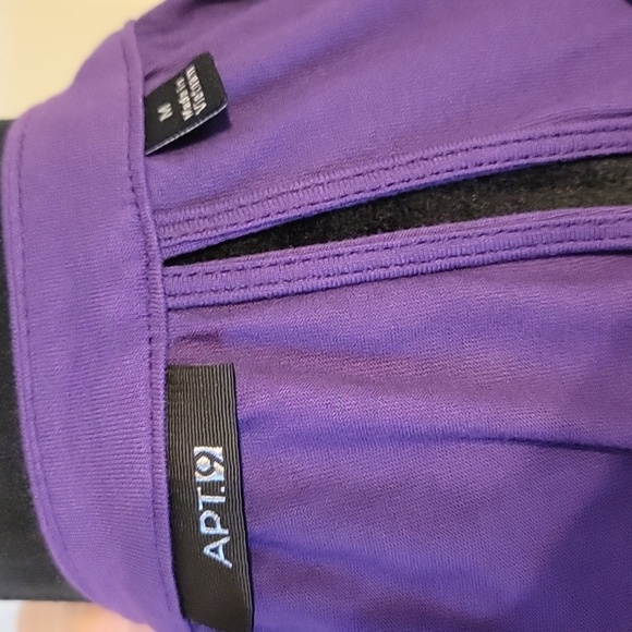 Apt 9 medium purple top - Picture 10 of 12